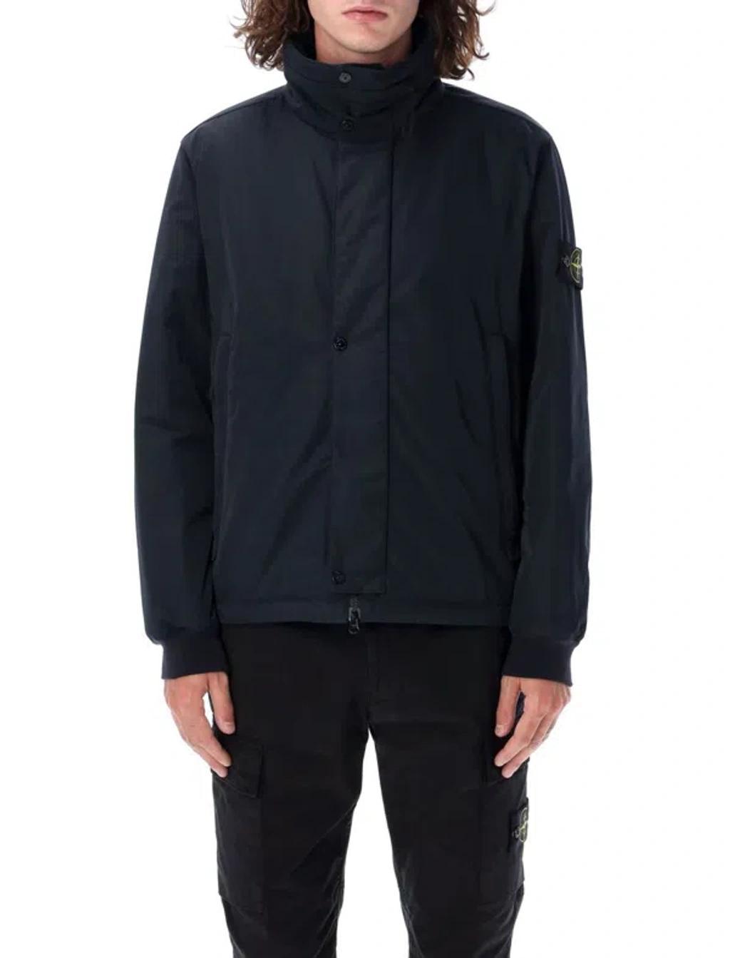 STONE ISLAND Seamless Tunnel Nylon Down In Navy Product Image