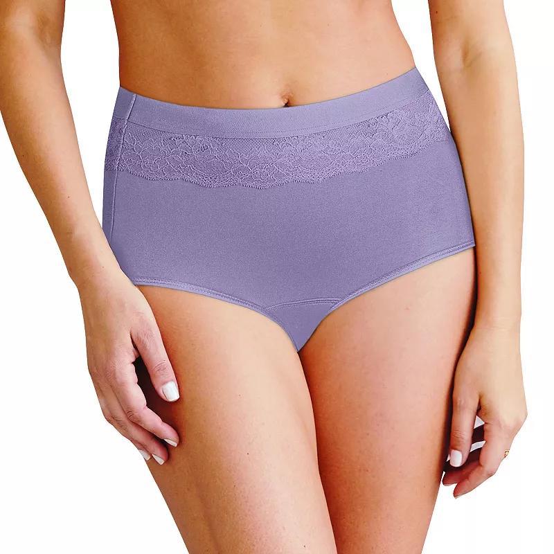 Womens Bali Beautifully Confident Brief with Leak Protection Liner DFLLB1 Product Image