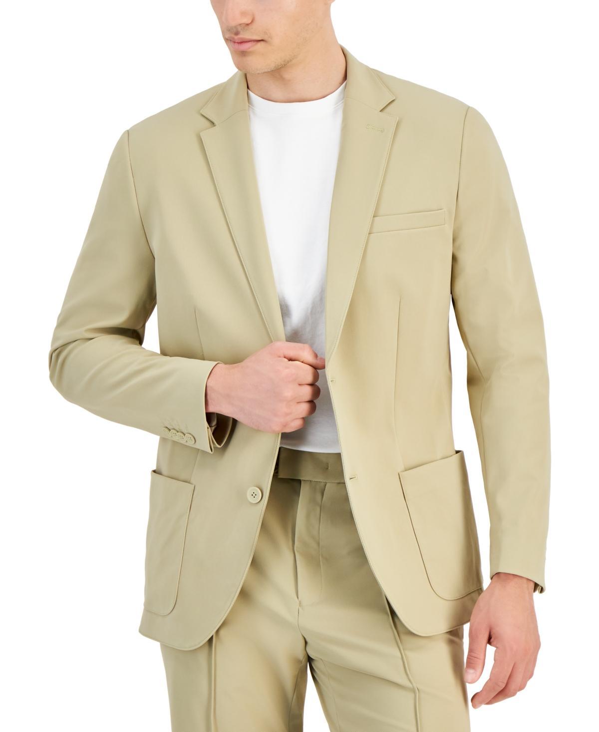 Alfani Mens Alfatech Notch Lapel Patch Pocket Blazer, Created for Macys Product Image