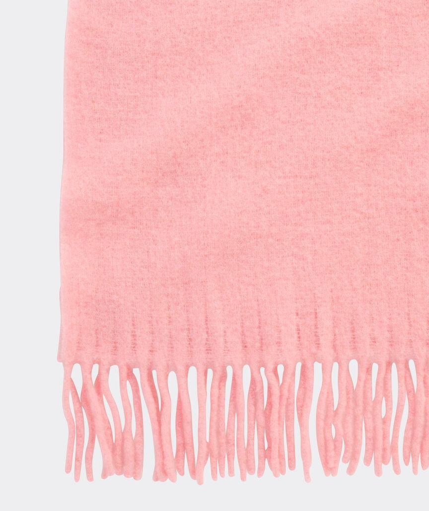 Oversized Plush Wool-Blend Scarf Product Image