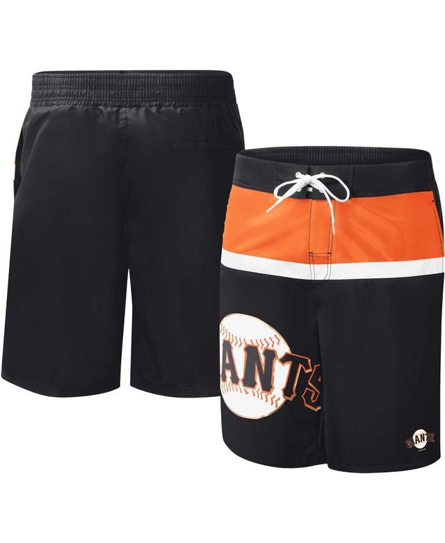 Mens G-iii Sports by Carl Banks Black San Francisco Giants Sea Wind Swim Shorts Product Image