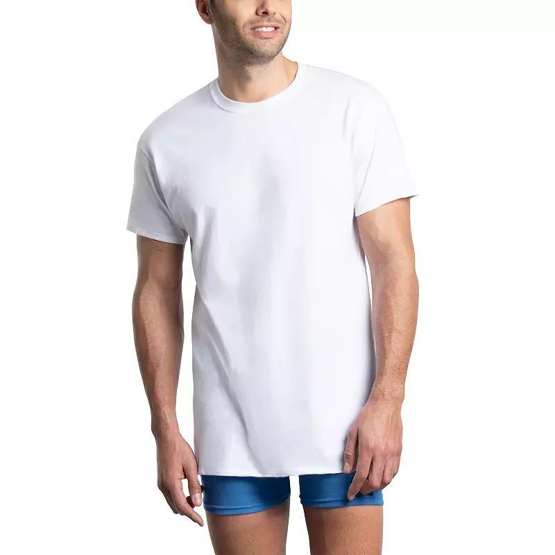 Mens Fruit of the Loom 4-Pack Premium Cotton Undershirts Product Image