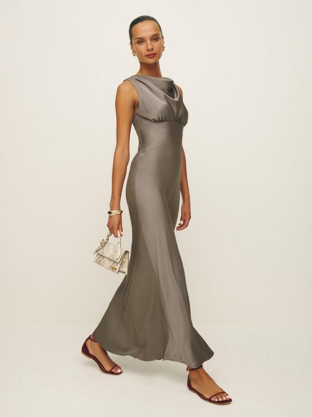 Dessa Satin Dress Product Image