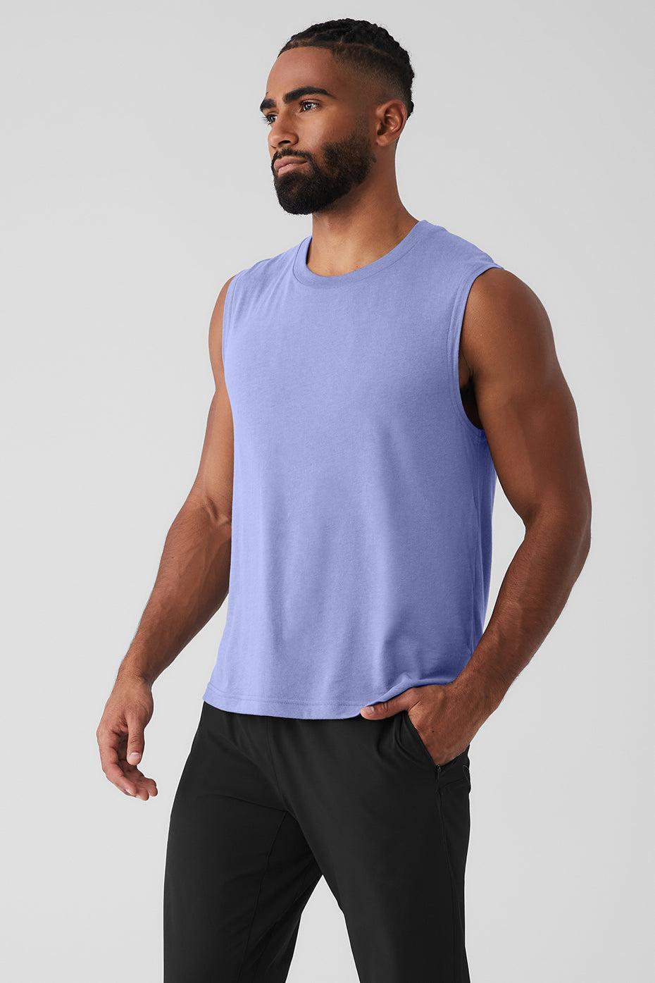 The Triumph Muscle Tank - Infinity Blue Male Product Image