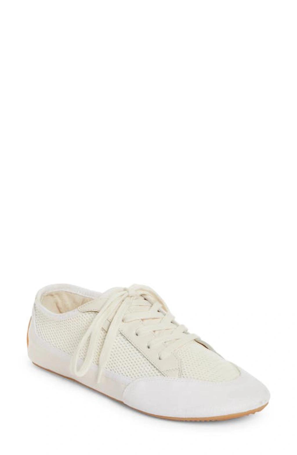 Bonnie Suede Mesh Sneakers In White Product Image