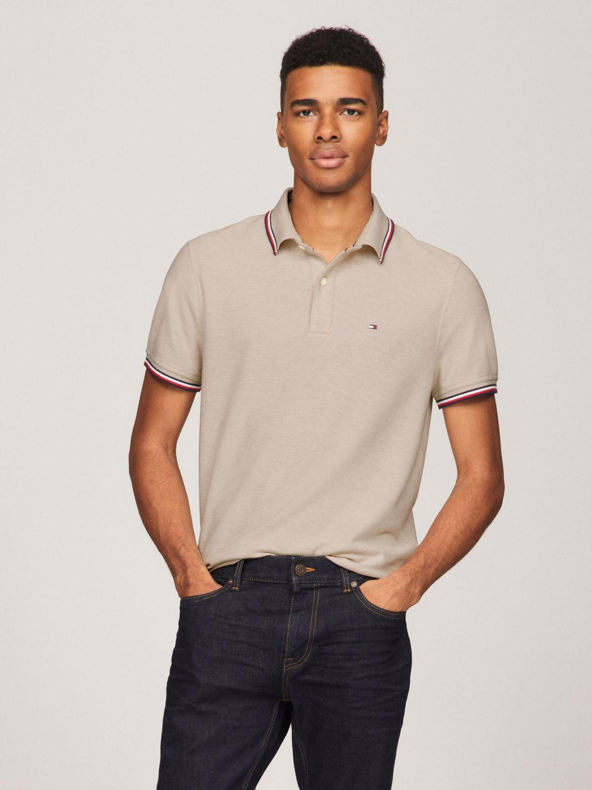 Tommy Hilfiger Men's Regular Fit Tommy Wicking Polo Product Image