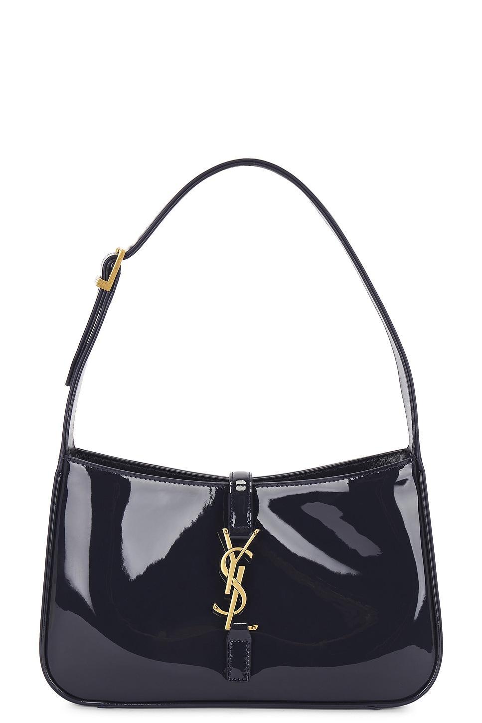 SAINT LAURENT Le 5 A 7 Shoulder Bag In Midnight Blue Product Image