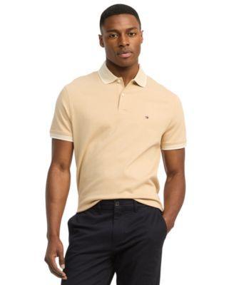 Tommy Hilfiger Men's Regular Fit Two-Tone Interlock Polo Product Image