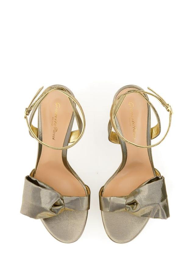 GIANVITO ROSSI Sandals In Gold Product Image