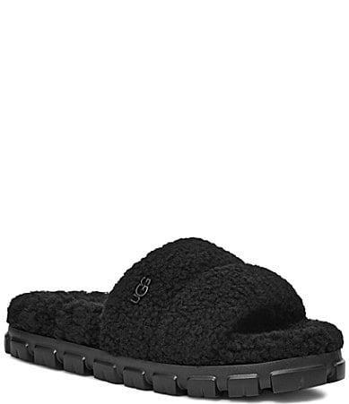 UGG Cozetta Curly Platform Slides Product Image