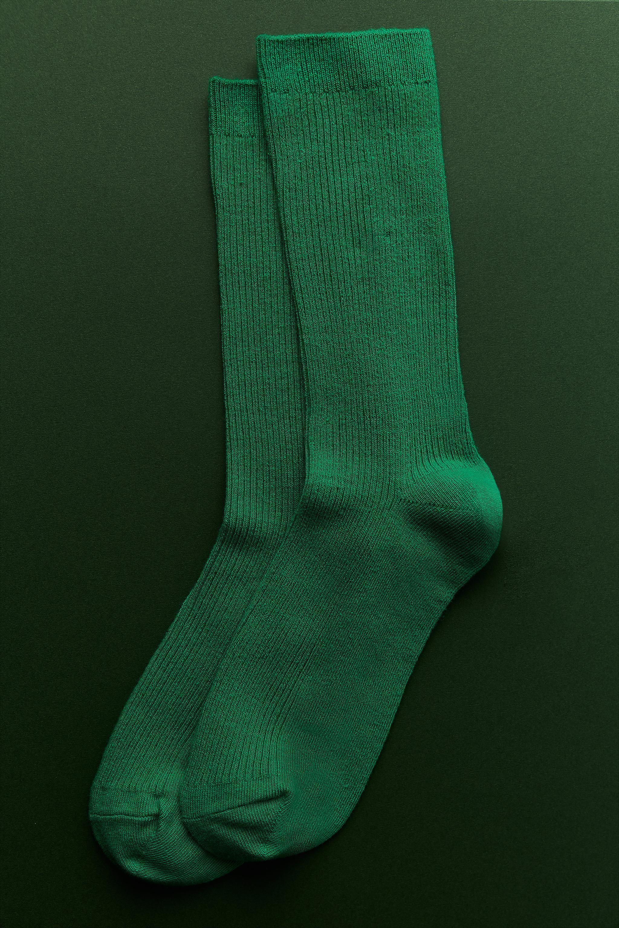 COTTON KNEE SOCKS Product Image