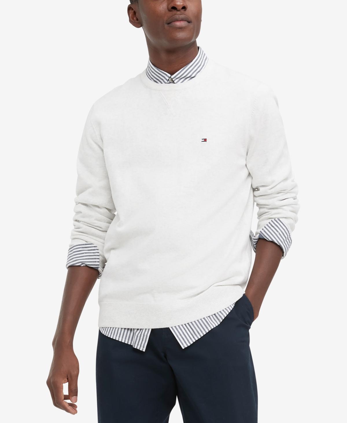 Tommy Hilfiger Mens Essential Solid Crew Neck Sweater Product Image