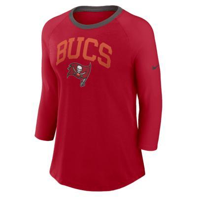 Tampa Bay Buccaneers Women's Nike NFL 3/4-Sleeve T-Shirt Product Image