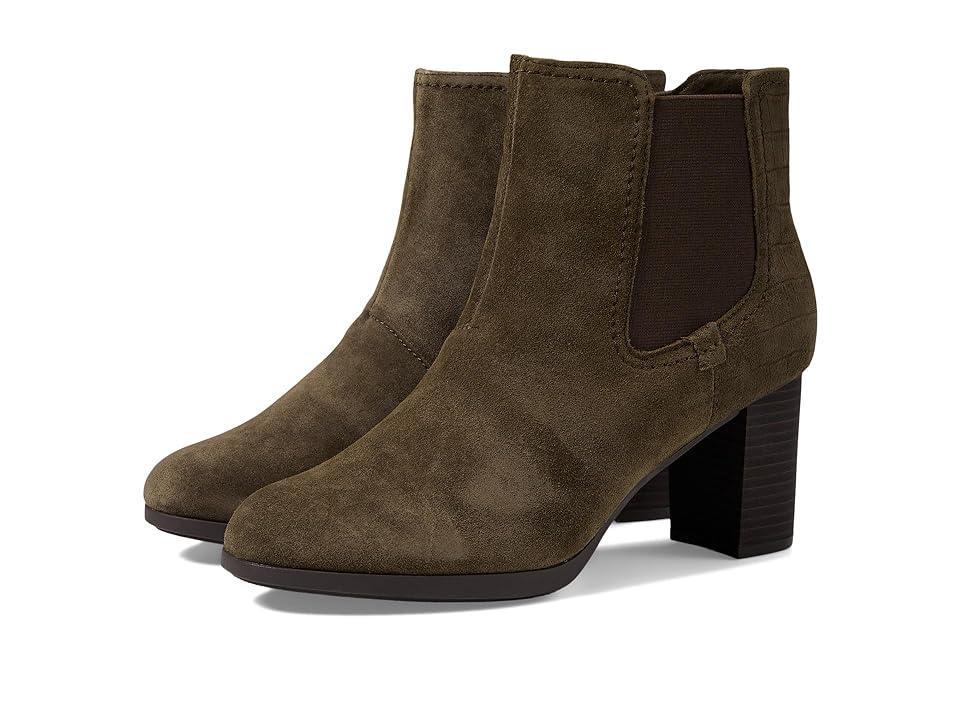 Clarks Bayla Rose (Slate Suede) Women's Boots Product Image