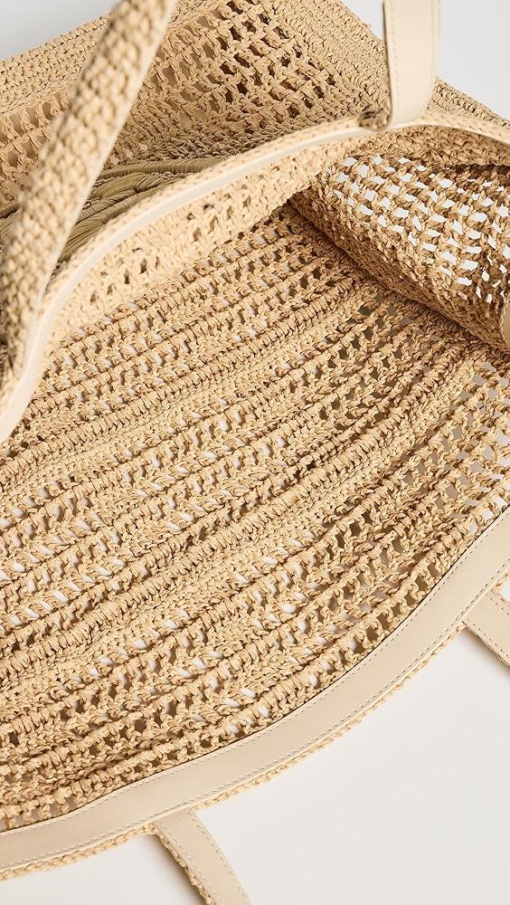 Tory Burch Ella Hand Crocheted Large Tote | Shopbop Product Image