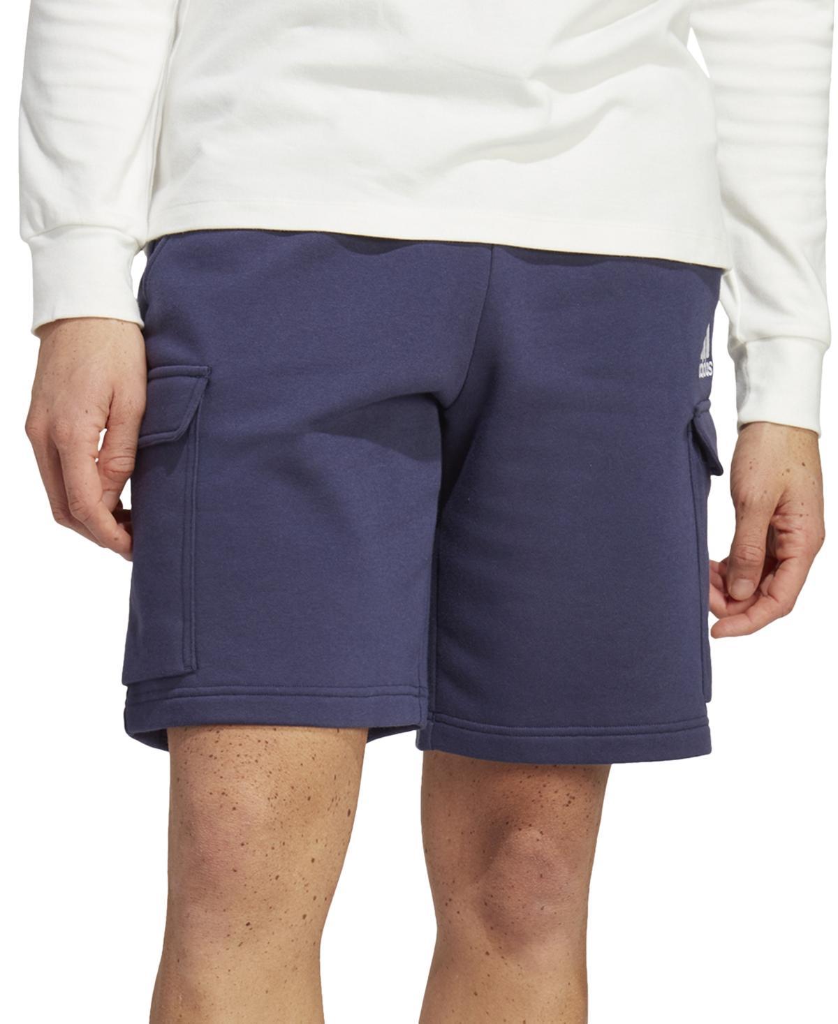 adidas Mens Essentials Fleece Cargo Shorts Product Image