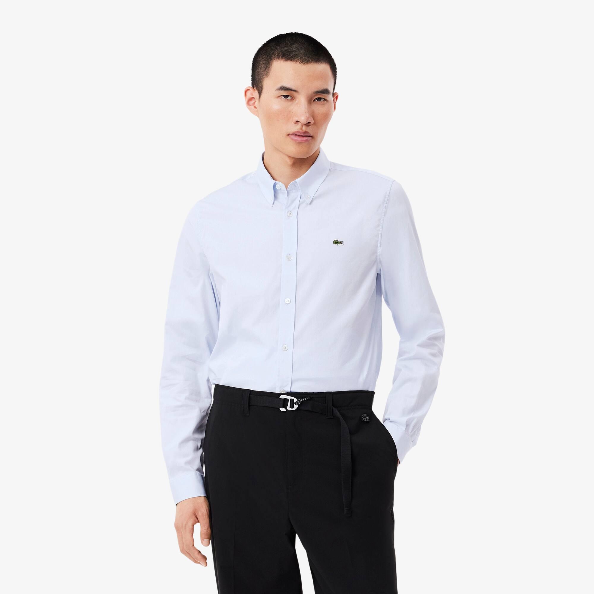 Slim Fit Cotton Shirt Product Image