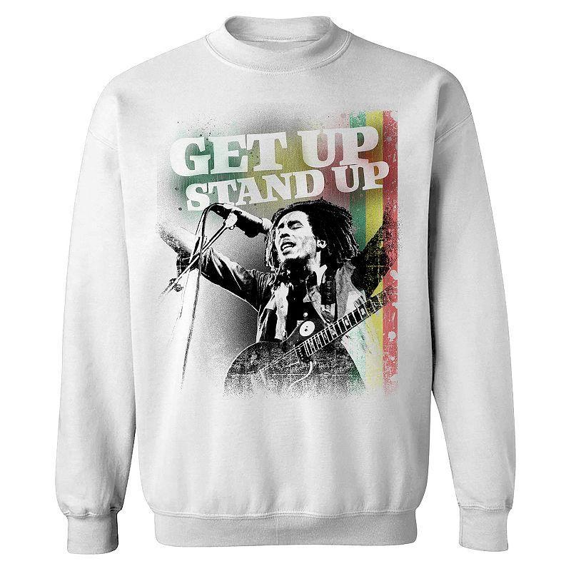 Mens Bob Marley Get Up Stand Up Sweatshirt Product Image