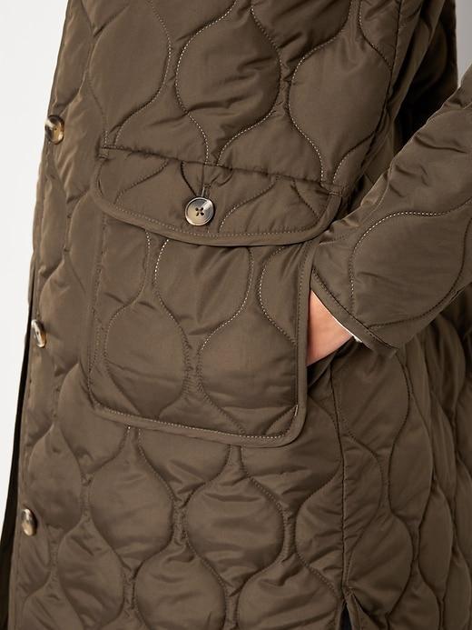 Quilted Long Jacket Product Image