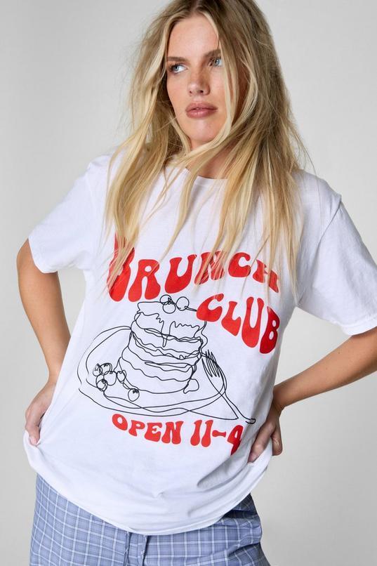 Brunch Club Oversized T-Shirt Product Image