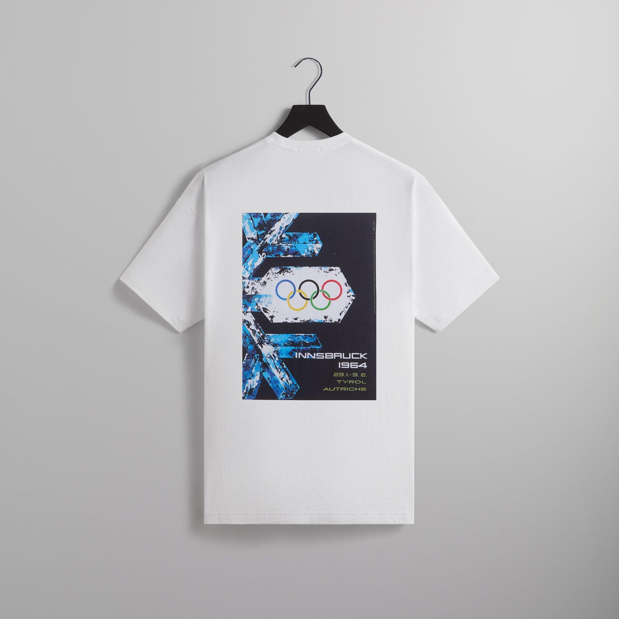 Kith for Olympics Heritage Innsbruck 1964 Vintage Tee - White Male Product Image