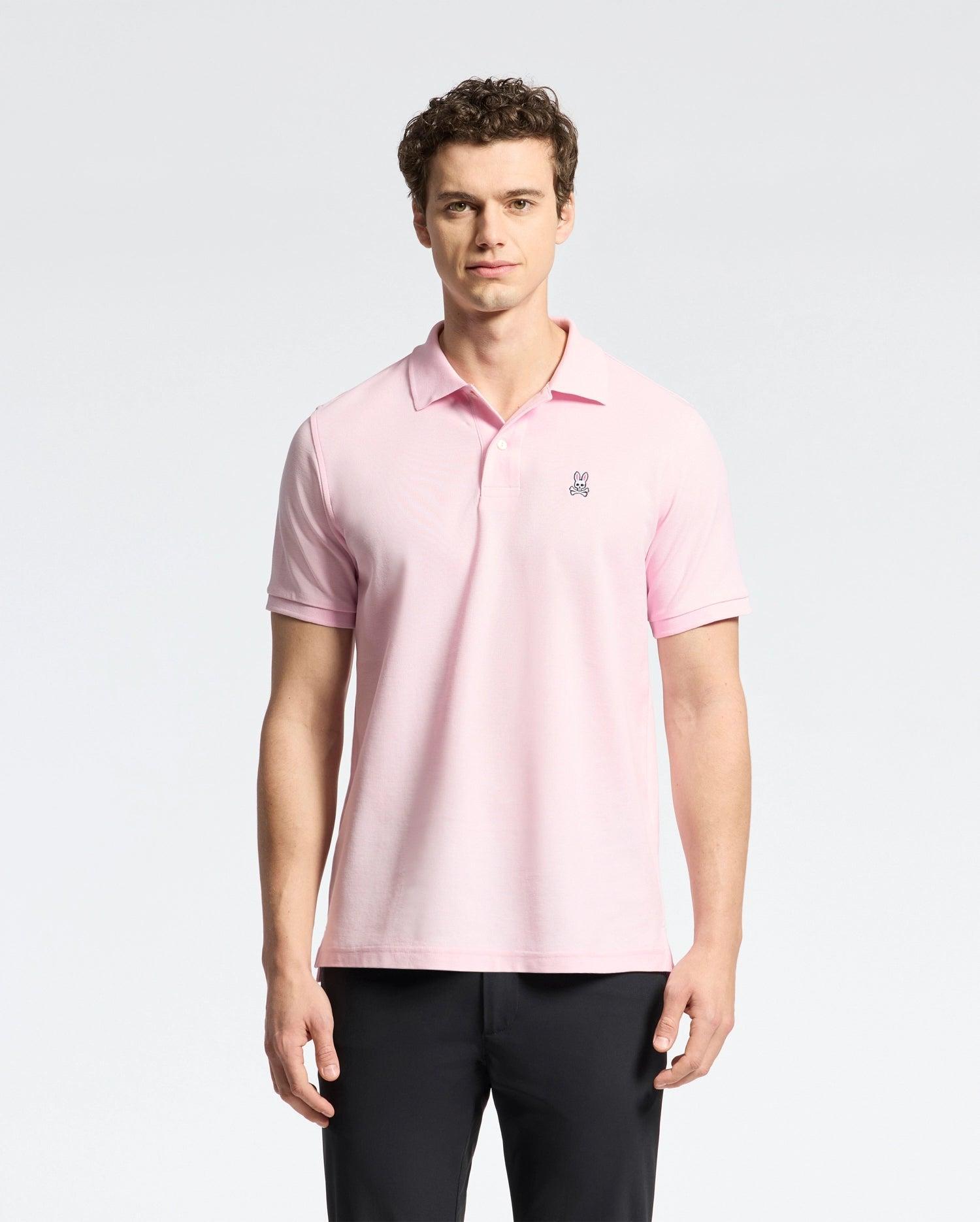 MENS CLASSIC PIQUE POLO SHIRT - B6K001B200 Product Image