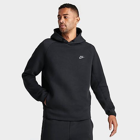 Nike Tech hoodie in black Product Image