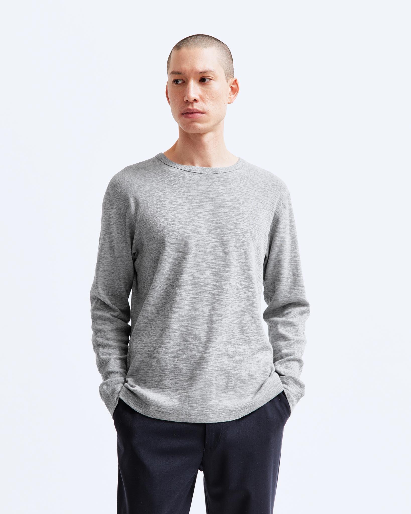 1x1 Slub Long Sleeve Male Product Image