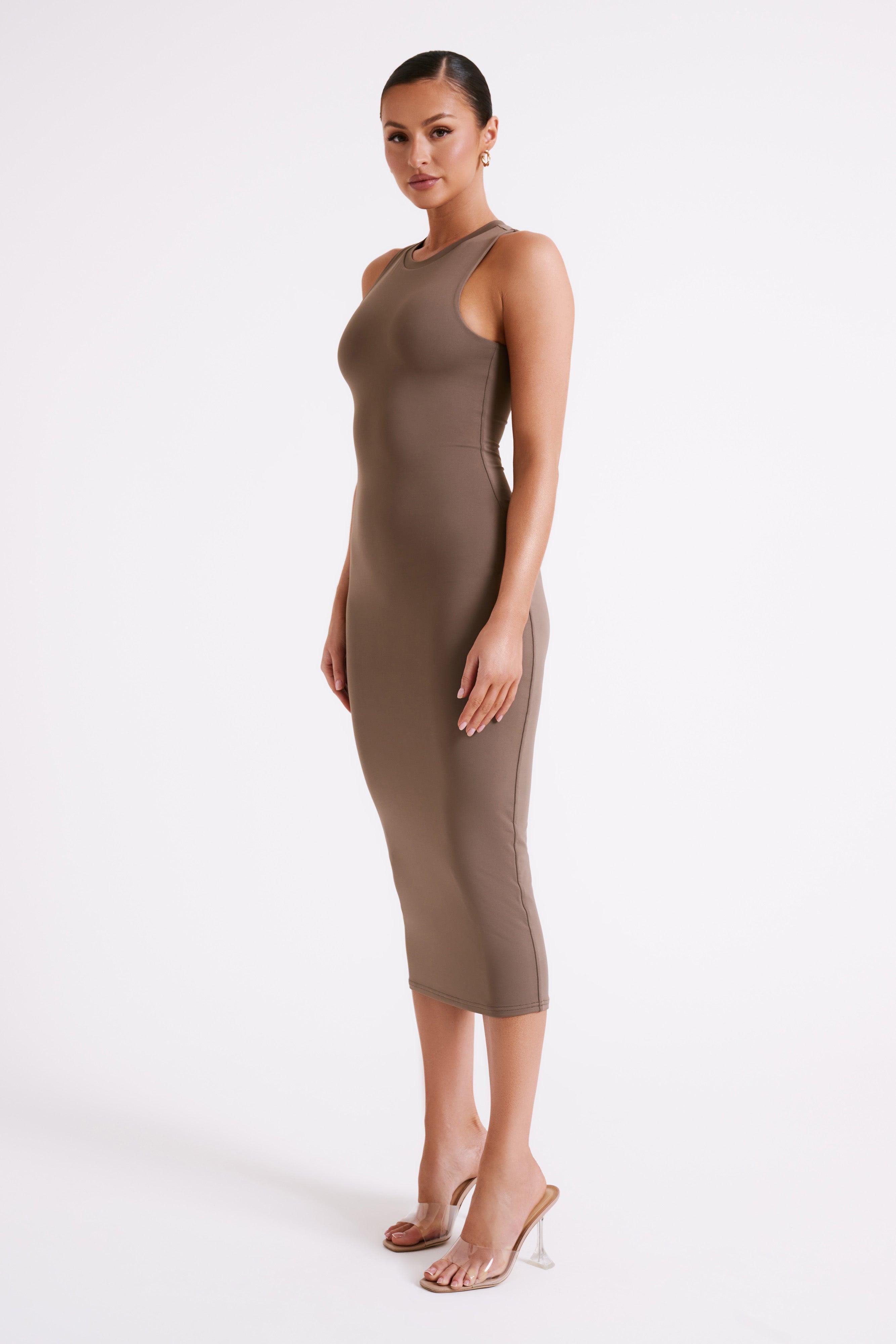 Jill Sleeveless Tank Midi Dress - Coco Product Image