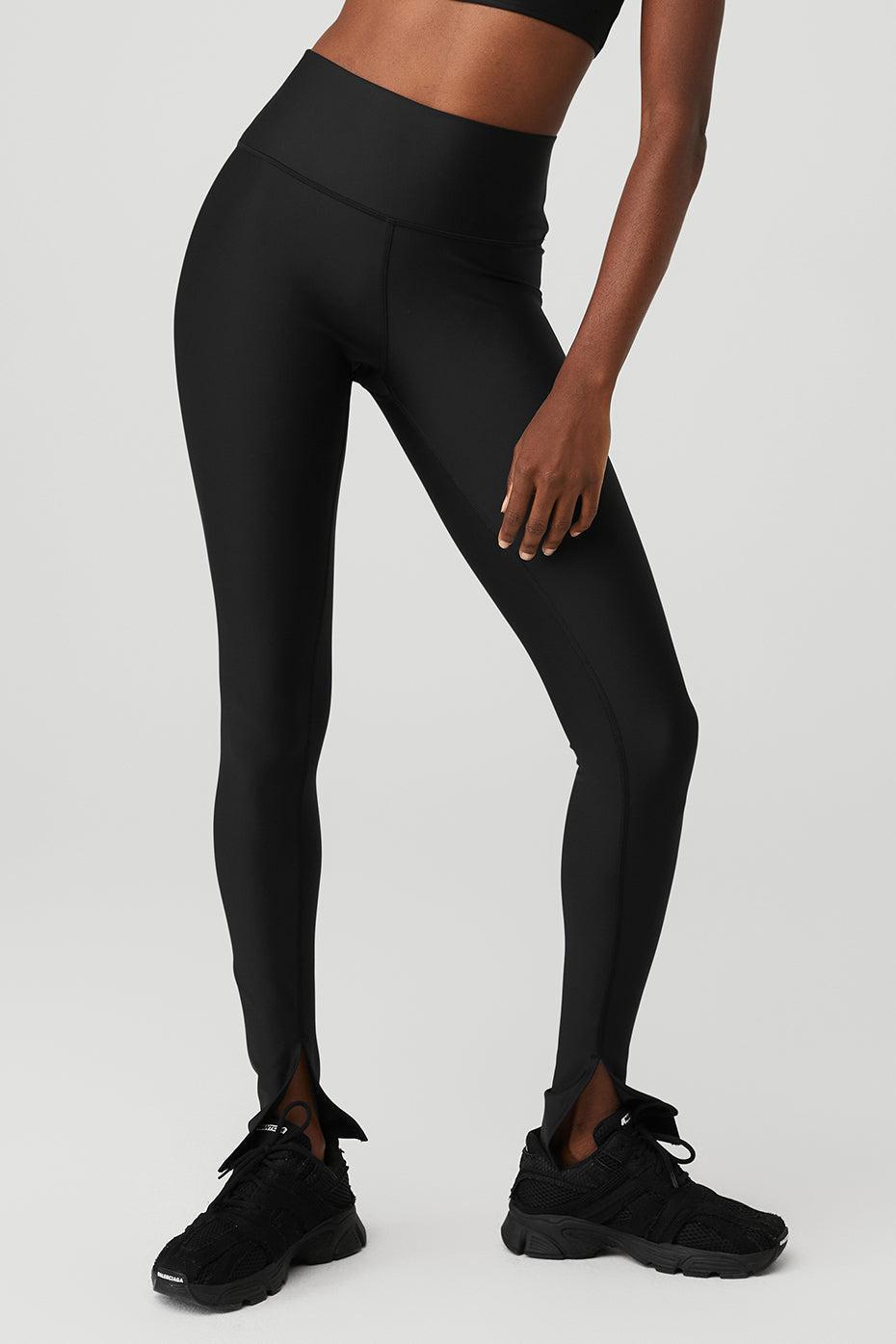 Airlift High-Waist Elongated Legging - Black Female Product Image