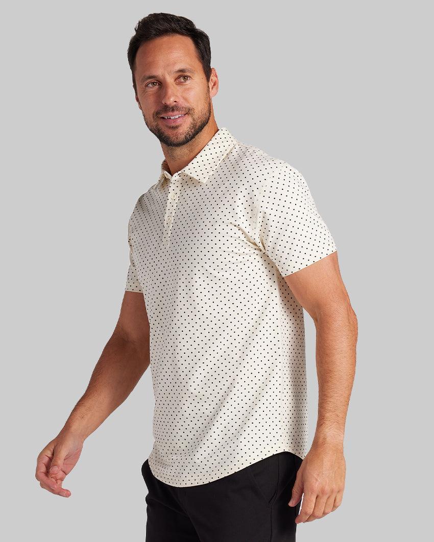 Drop-Cut: LUX Dotted Polo Product Image