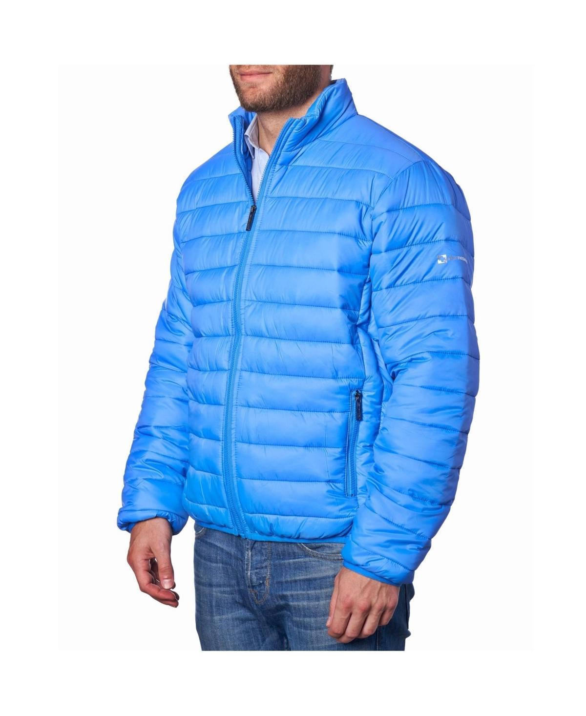 Alpine Swiss Mens AlpineSwiss Niko Packable Light Down Alternative Puffer Jacket Bubble Coat Product Image