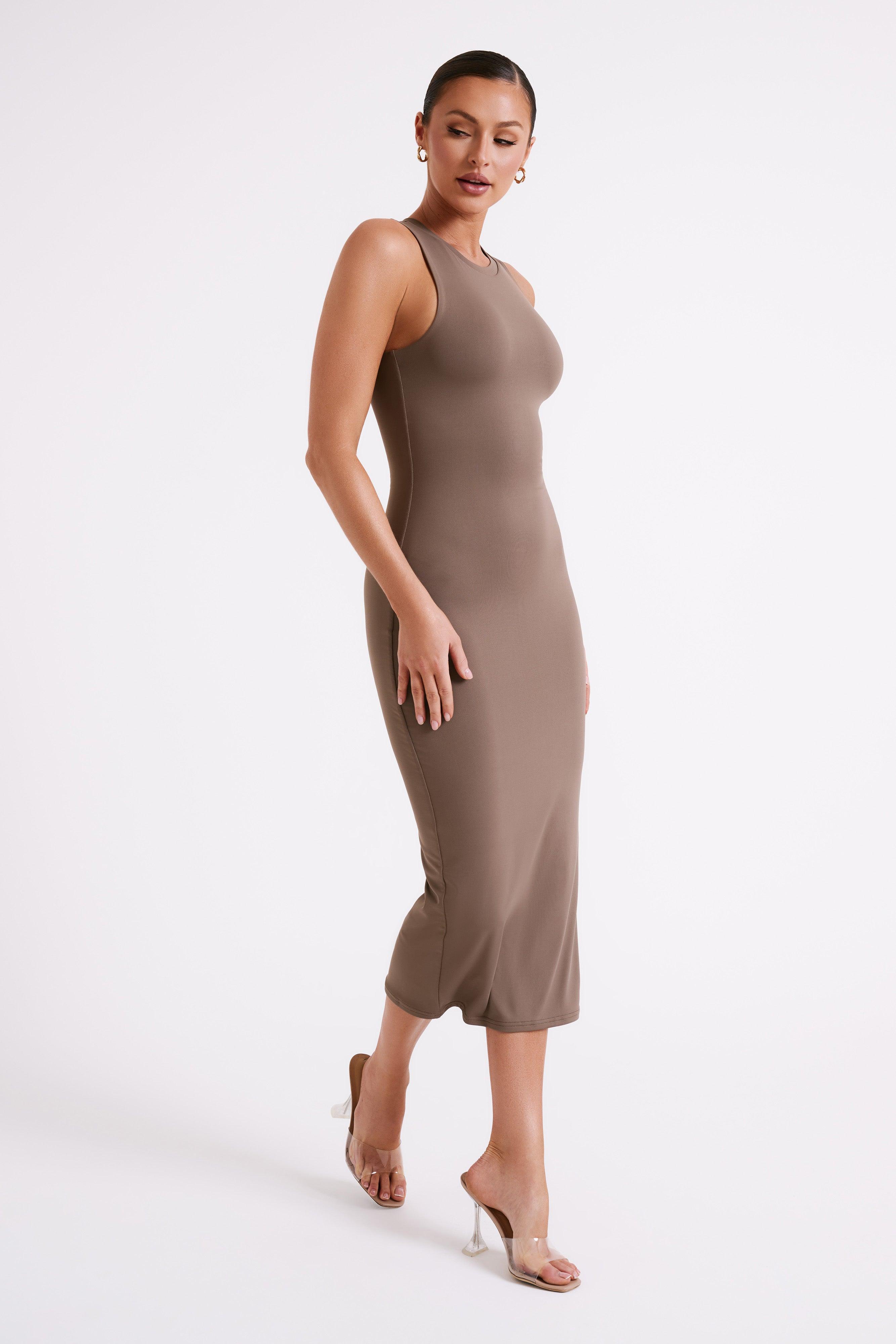 Jill Sleeveless Tank Midi Dress - Coco Product Image