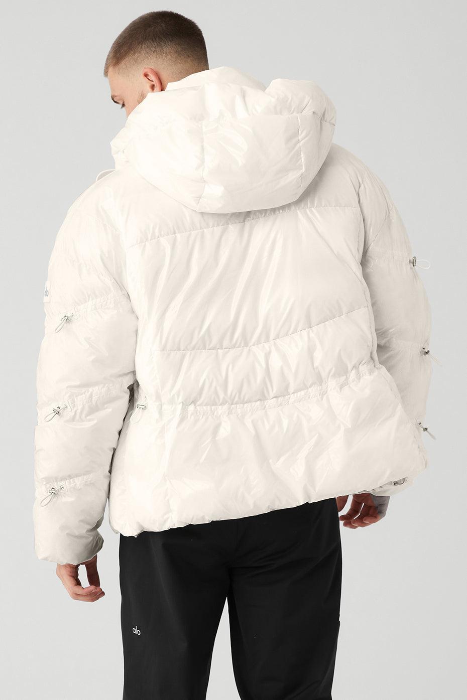 Stunner Puffer Jacket - Ivory Male Product Image