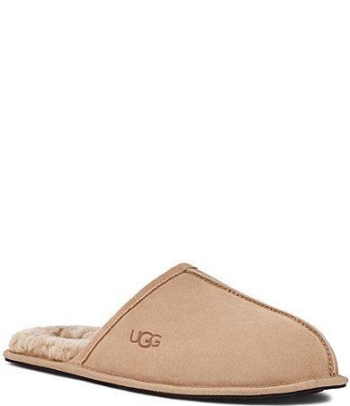 UGG Scuff Slipper for Men in Red, Size 13, Suede Product Image