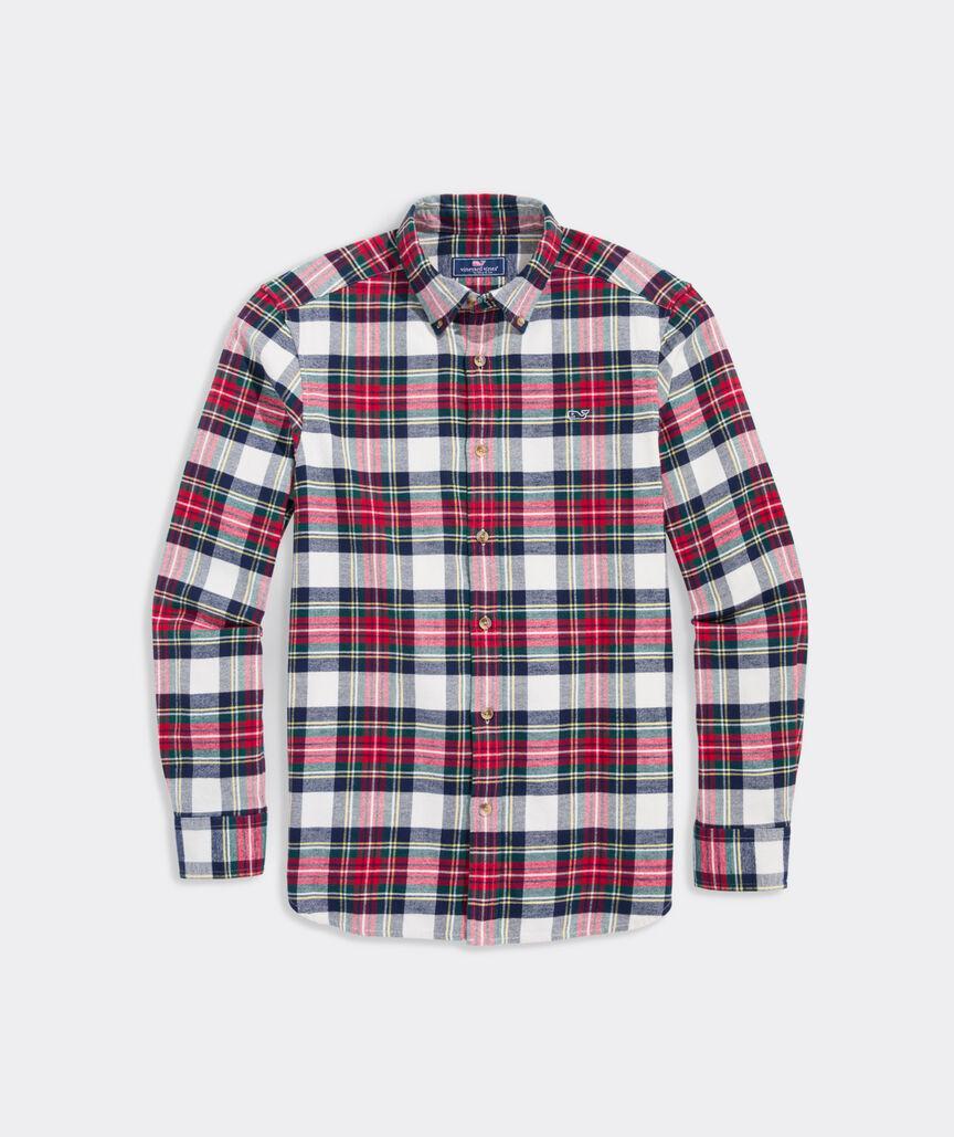 Vineyard Flannel Plaid Shirt Product Image