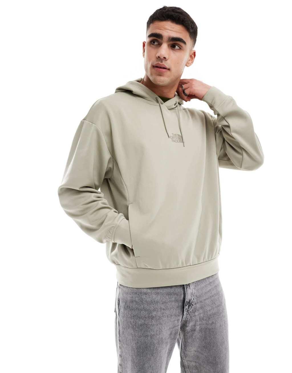 The North Face Horizon fleece pullover hoodie in stone Product Image