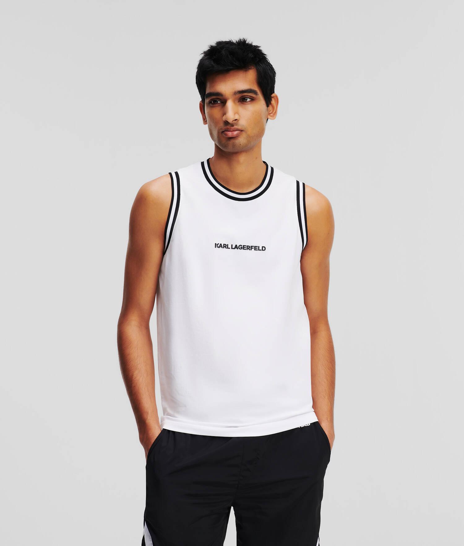 SLEEVELESS CREW NECK T-SHIRT Product Image