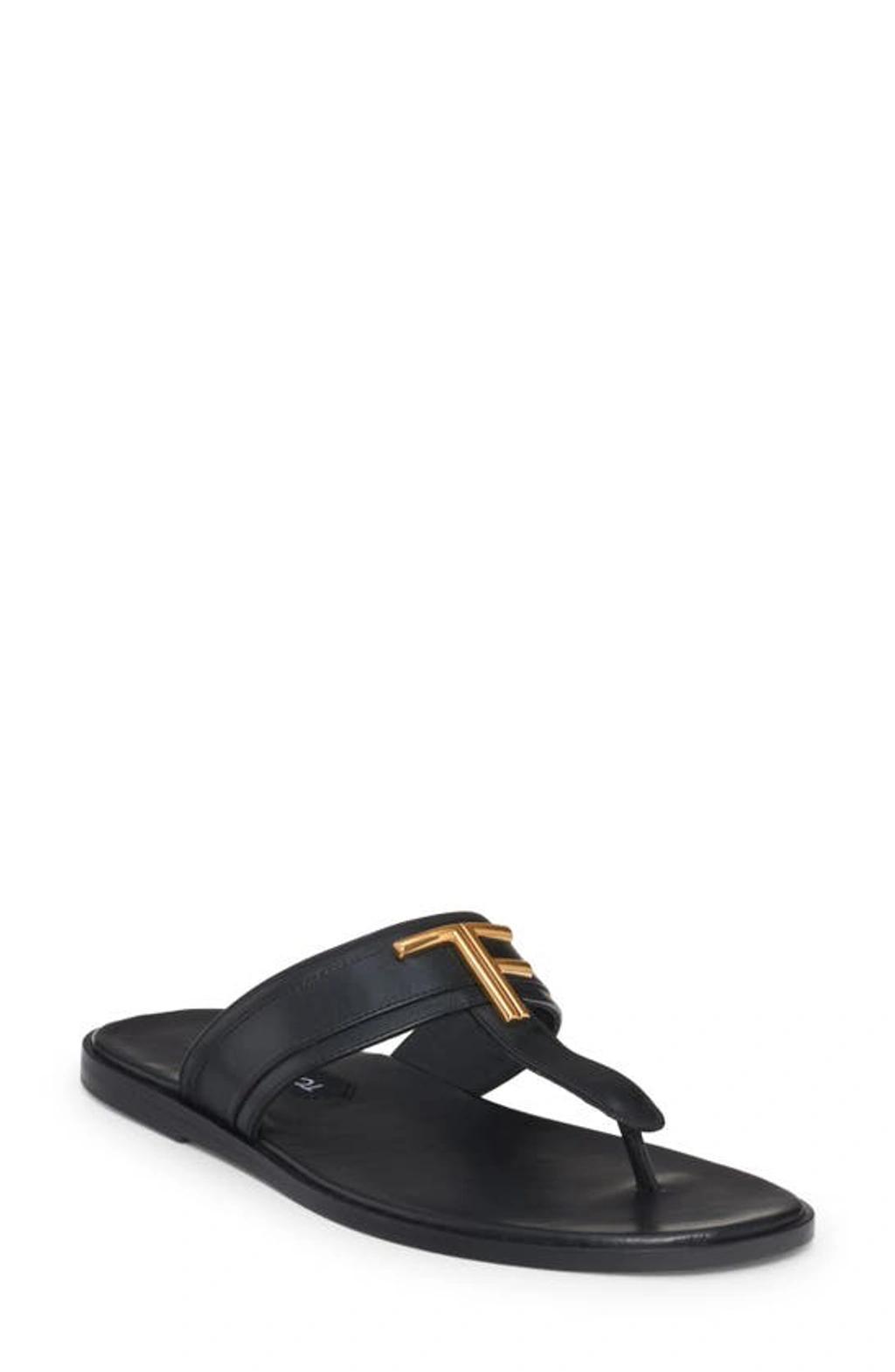 Brighton Flip Flop In Black Product Image