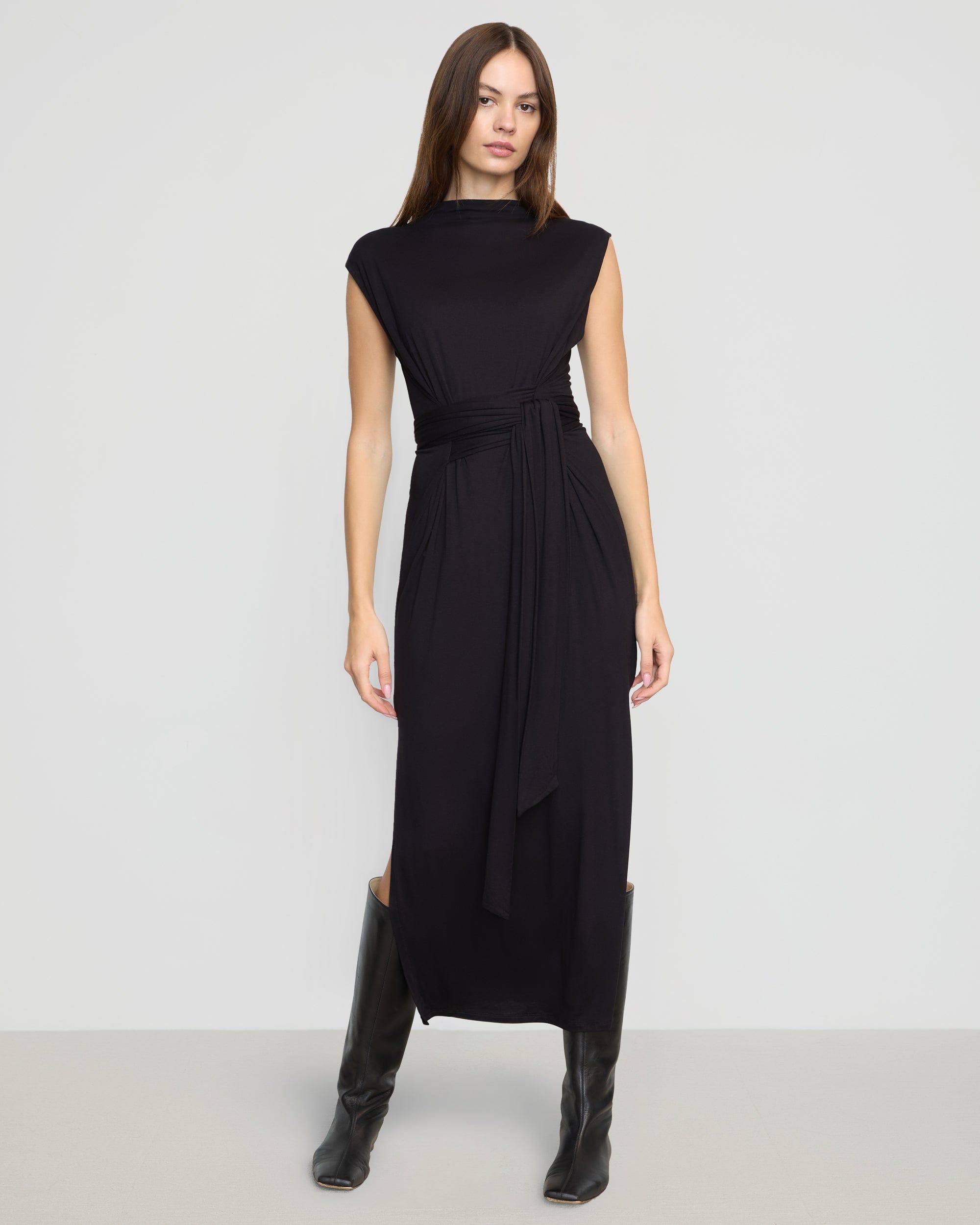 Eden Sleeveless Tie-Front Dress Product Image