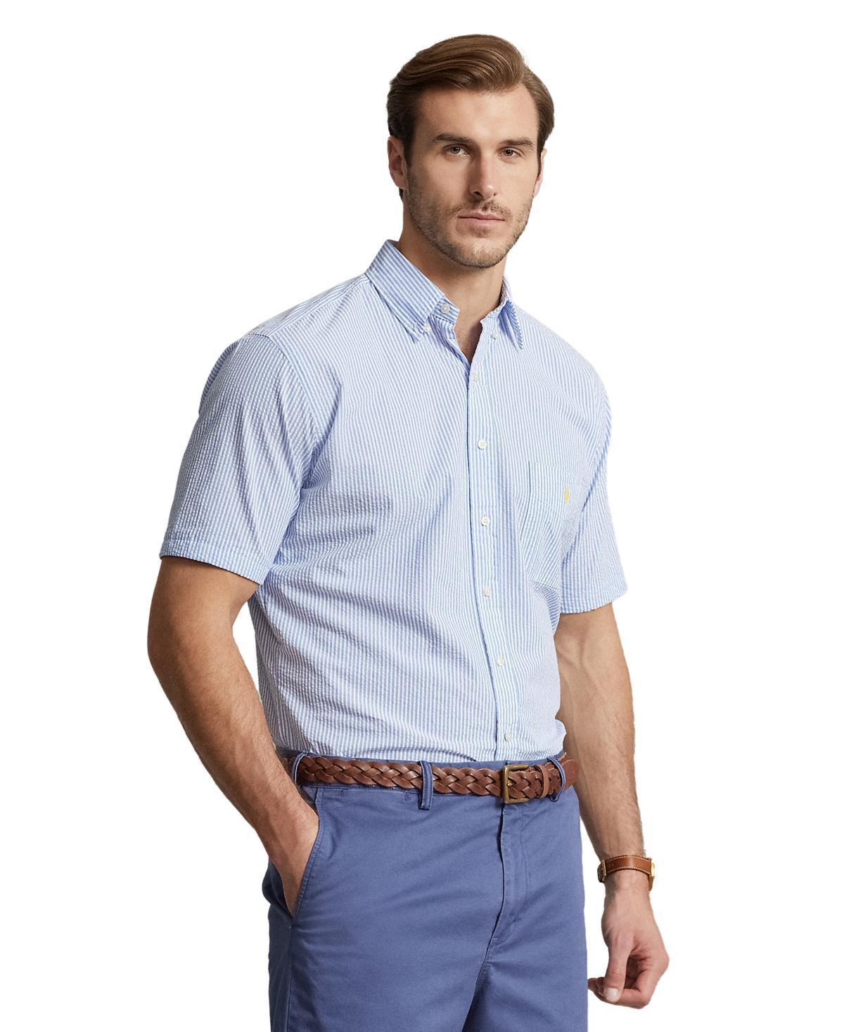 Polo Ralph Lauren Big  Tall Seersucker Short Sleeve Woven Shirt Product Image