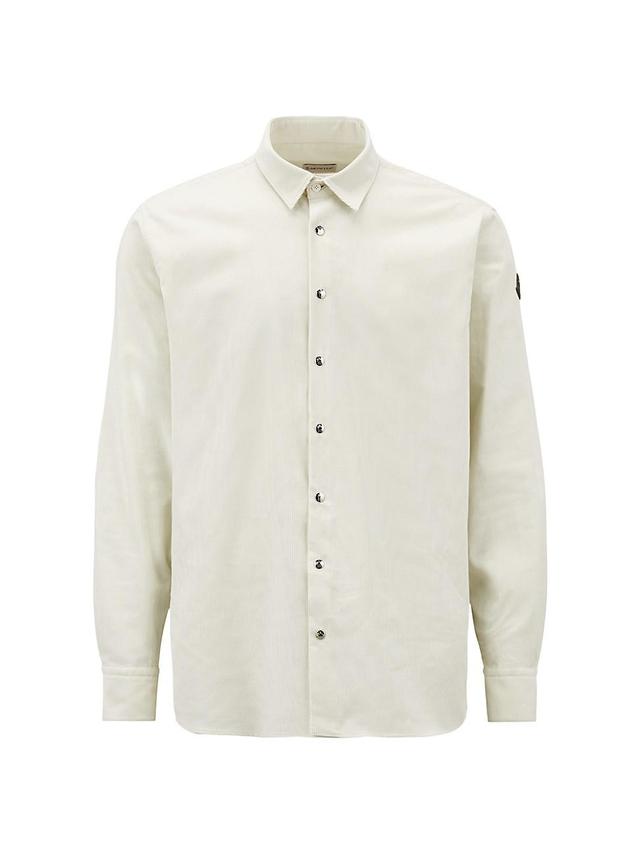 Mens Corduroy Button-Up Shirt Product Image