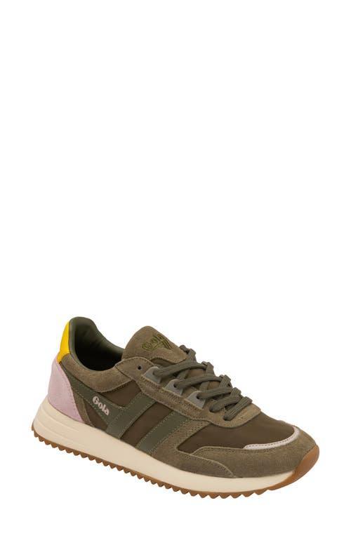 Gola Chicago (Ash/Patina Green/Coral Pink) Women's Shoes Product Image