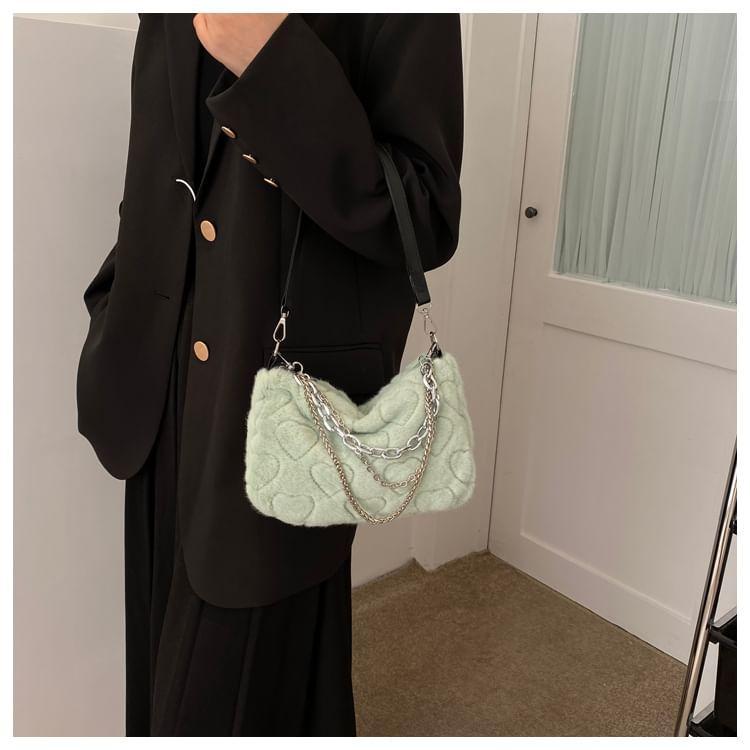 Fluffy Chain Shoulder Bag Product Image