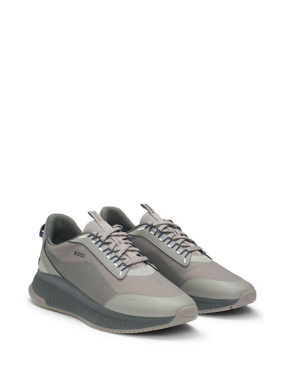 Evo Sneakers In Light Grey Product Image