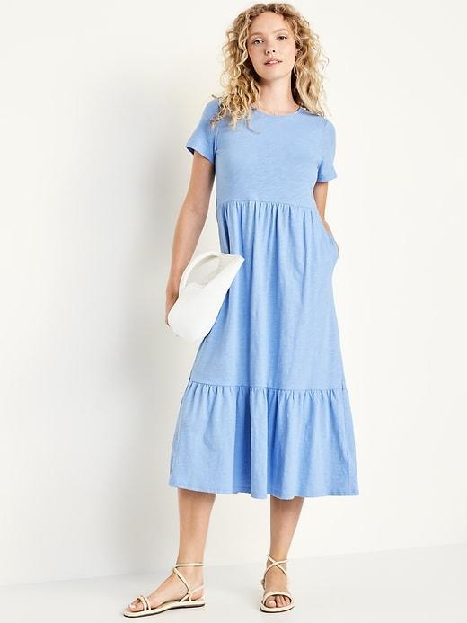 Tiered Midi Dress Product Image