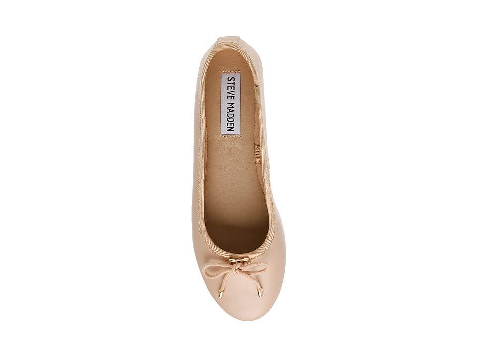 Steve Madden Blossoms Ballet Flat (Natural Leather) Women's Shoes Product Image