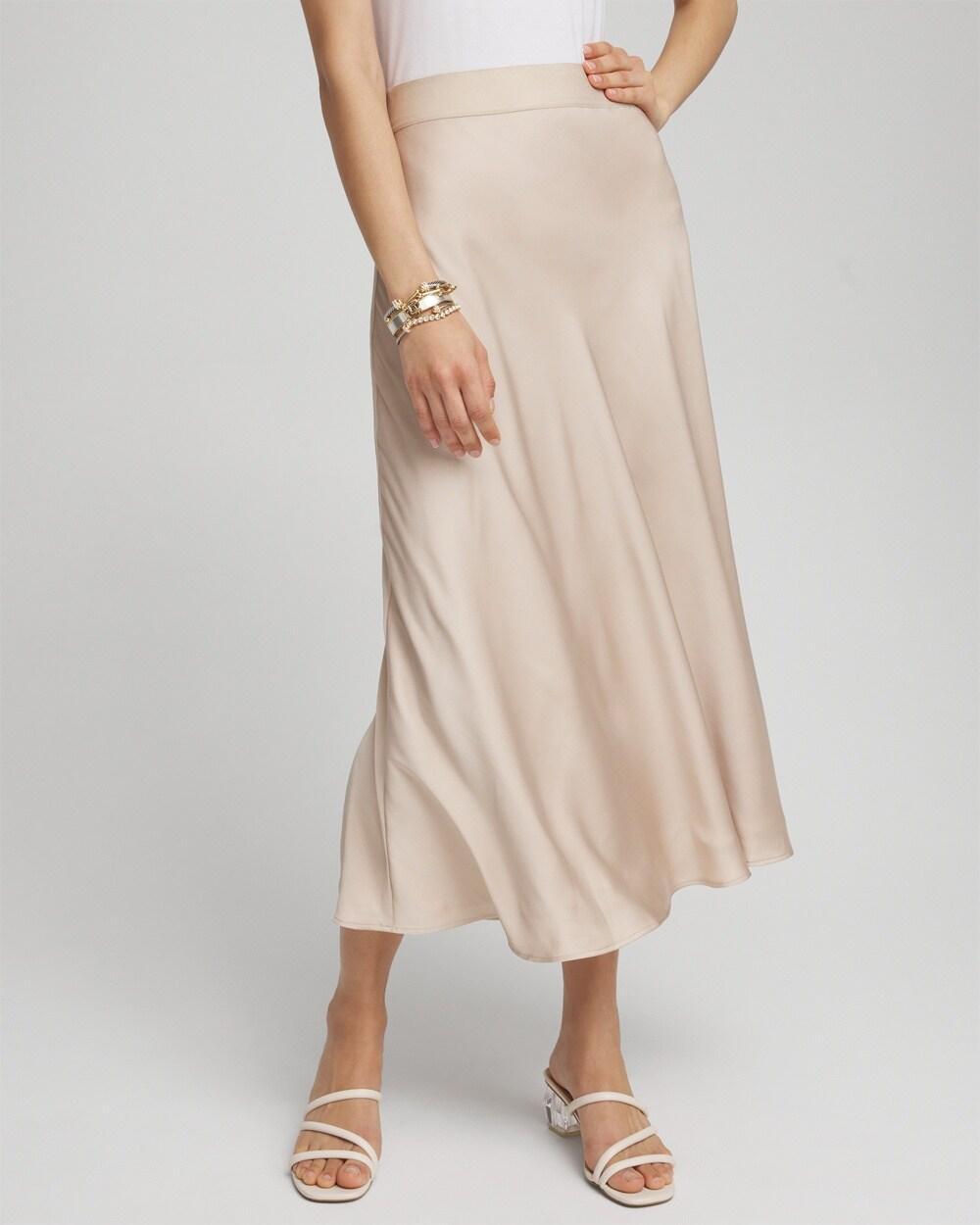 Women's Satin Skirt Product Image