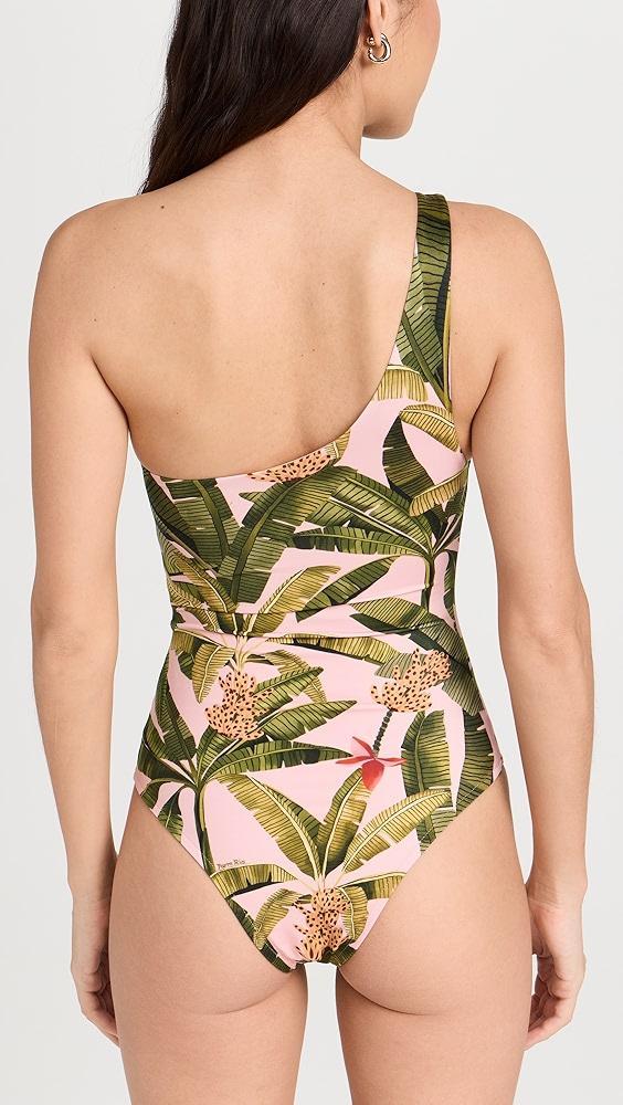 FARM Rio Banana Leaves One Piece | Shopbop Product Image