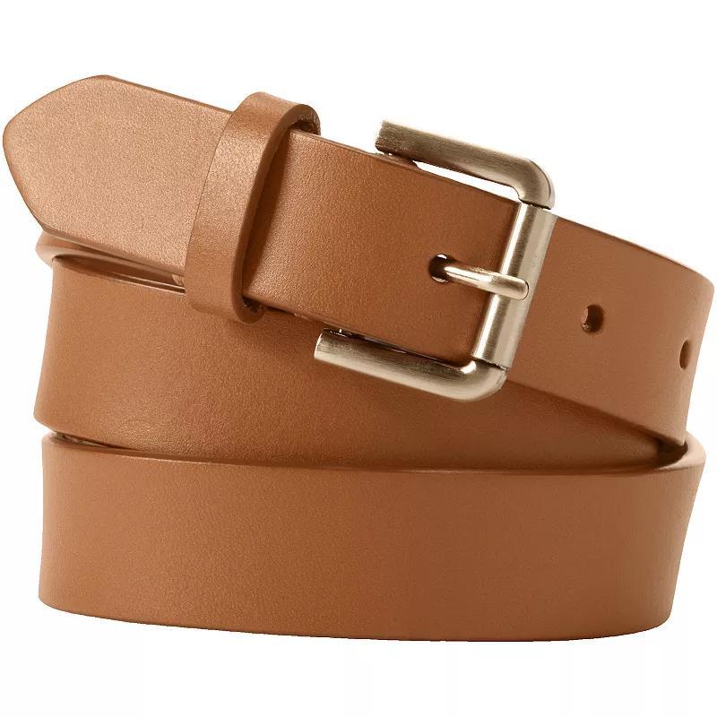 Womens Lands End Classic Leather Belt Product Image